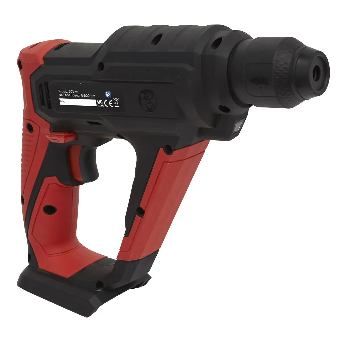 Sealey Rotary Hammer Drill 20V SDS Plus Body Only CP20V Series - Image 4