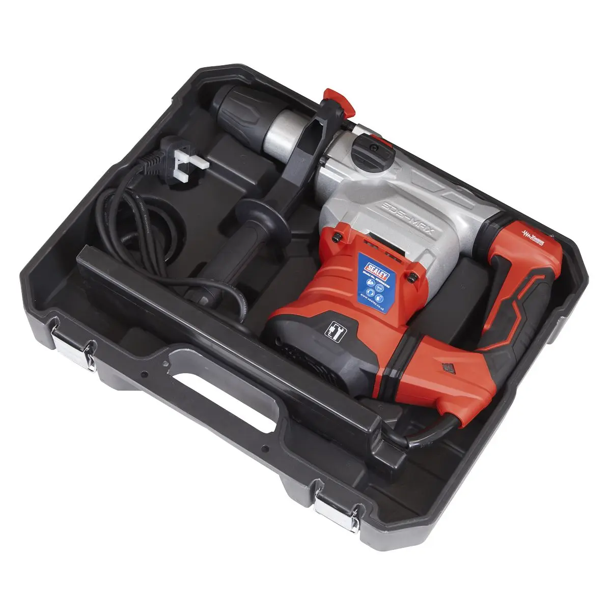 Sealey Rotary Hammer Drill SDS MAX Ø40mm 1500W/230V - Image 8