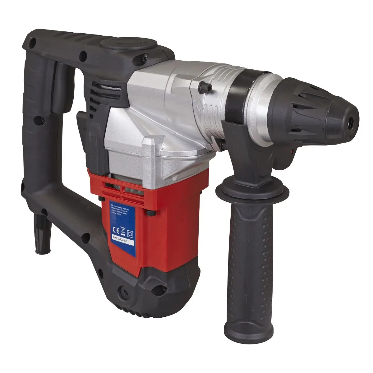 Sealey Rotary Hammer Drill SDS Plus Ø26mm 900W/230V - Image 6