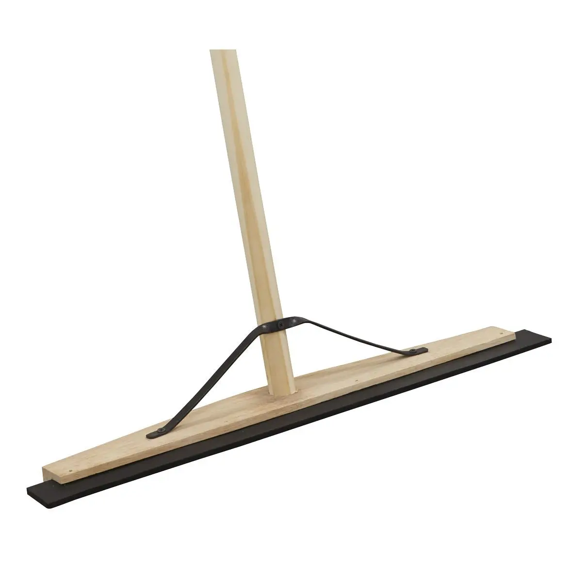 Sealey Rubber Floor Squeegee 24"(600mm) with Wooden Handle - Image 4
