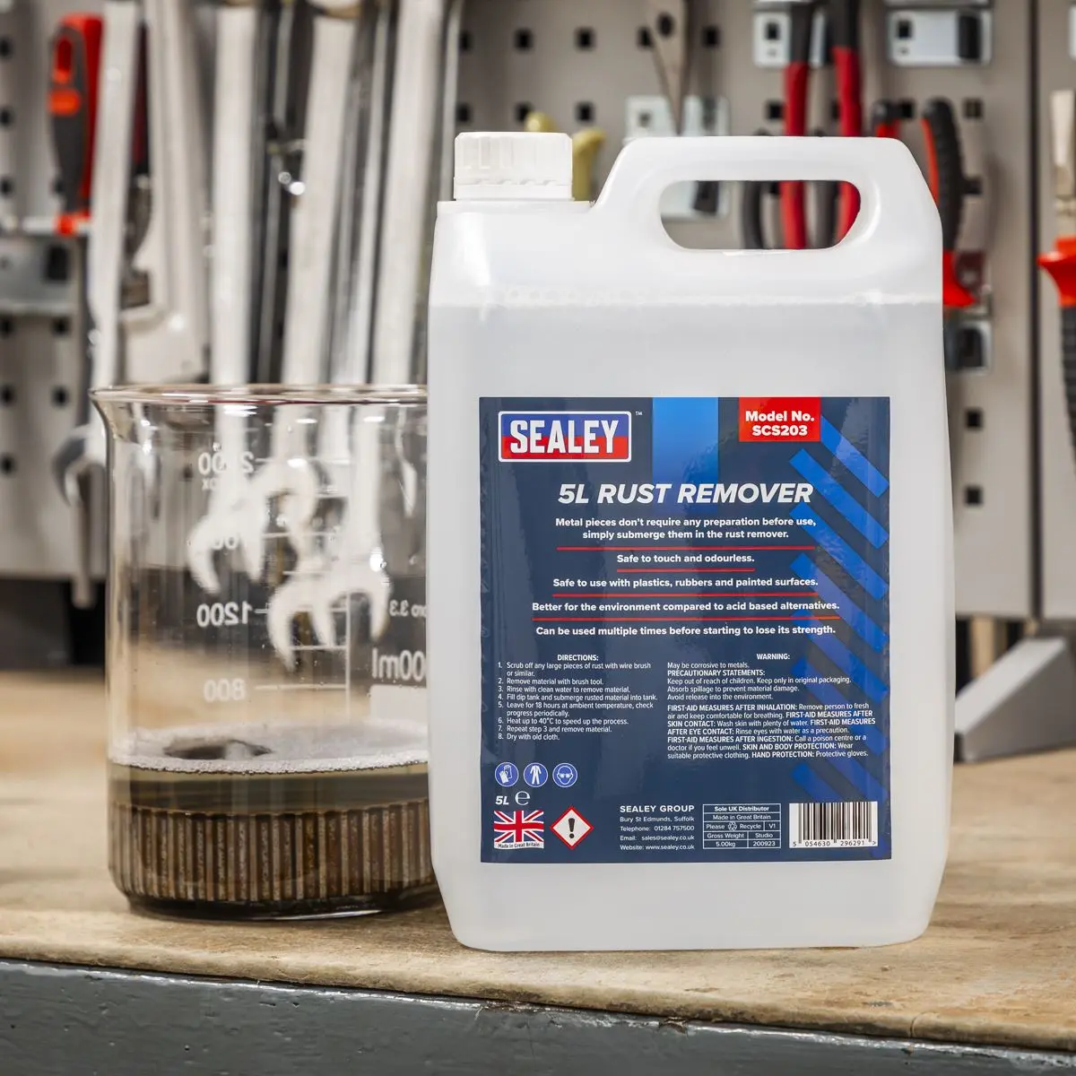 Sealey Rust Remover 5L - Image 4