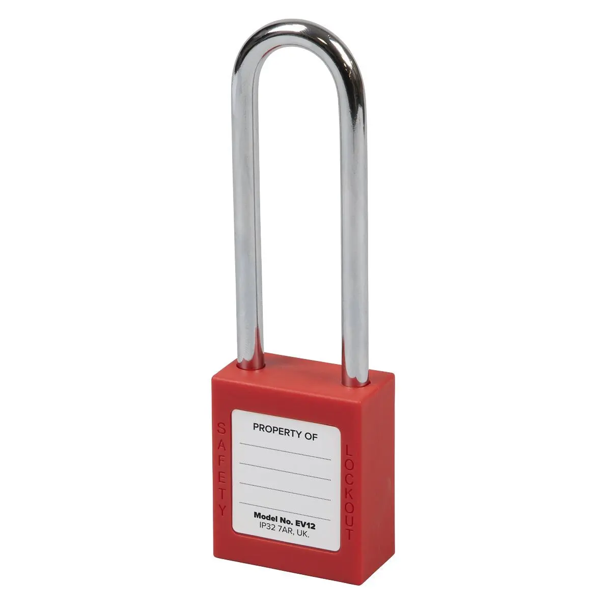 Sealey Safety Lockout Padlock - Long Shackle - Image 4