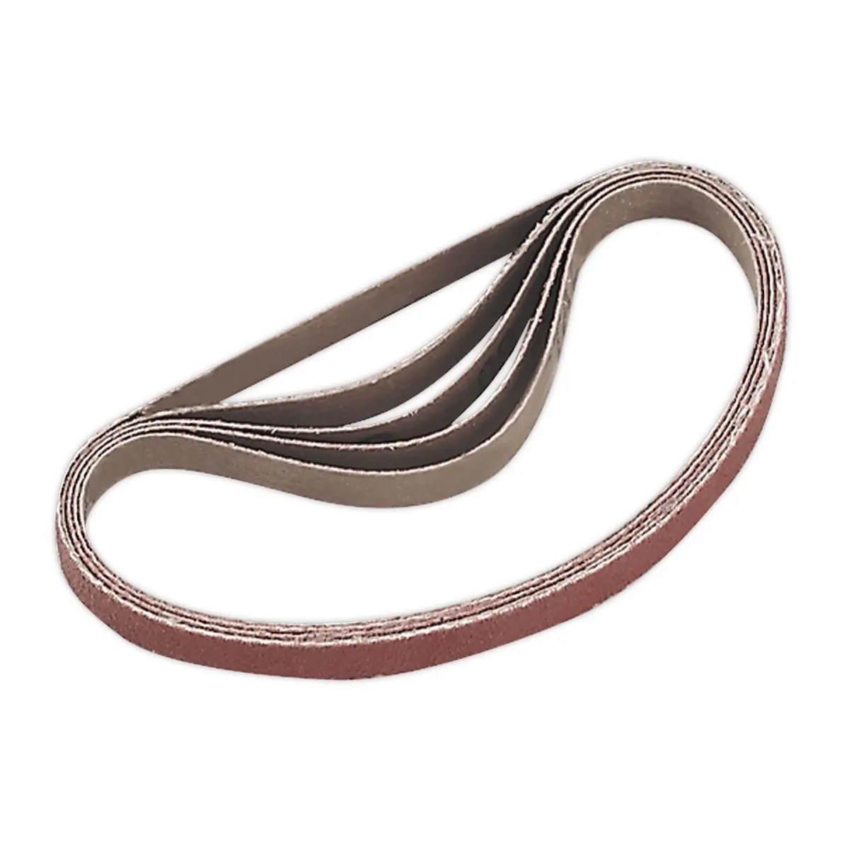 Sealey Sanding Belt 10 x 330mm 80Grit Pack of 5
