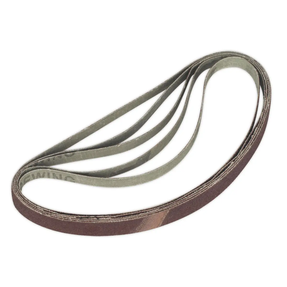 Sealey Sanding Belt 12mm x 456mm Pack of 5 Belts - Image 2