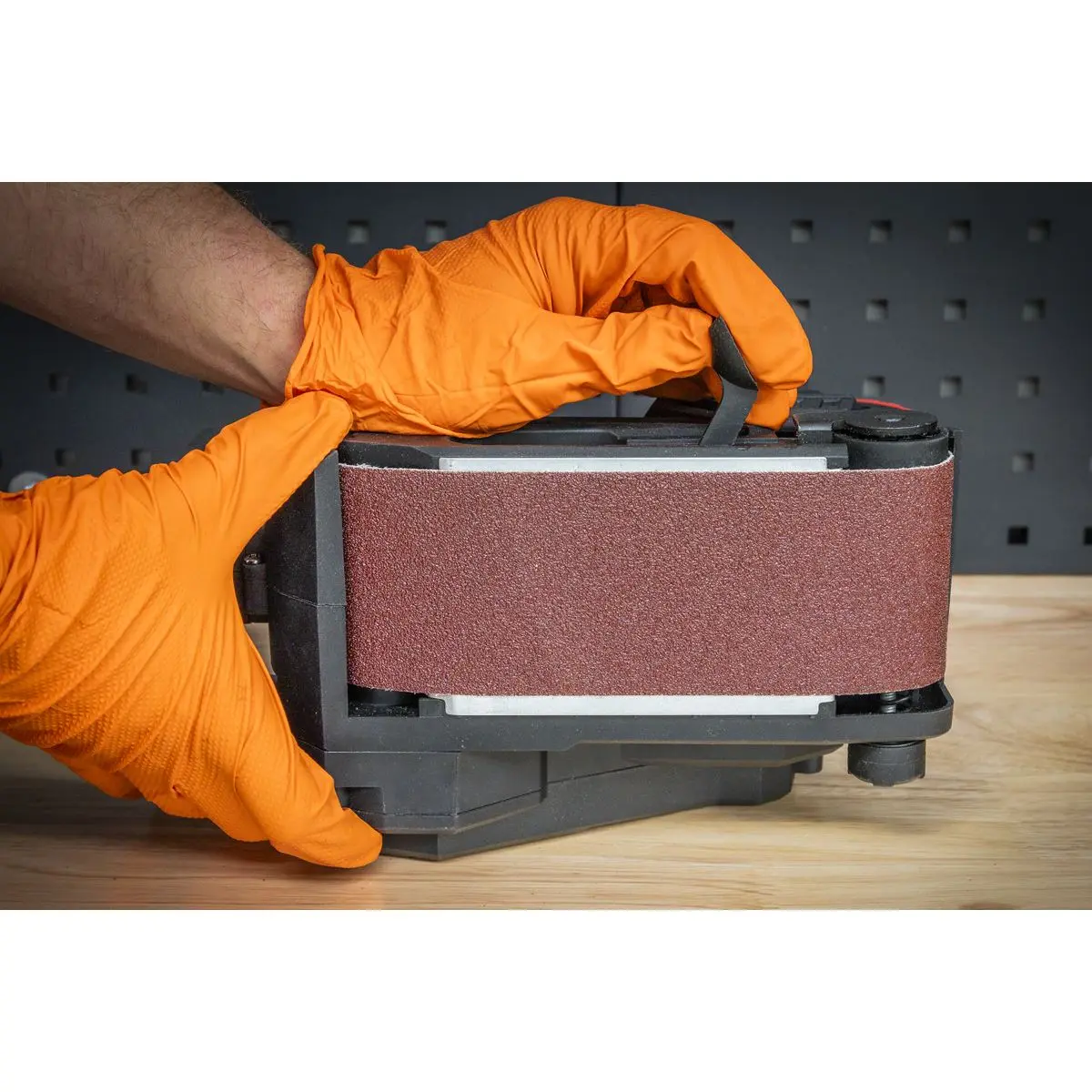 Sealey Sanding Belt 76 x 457mm 80Grit Pack of 5 - Image 4