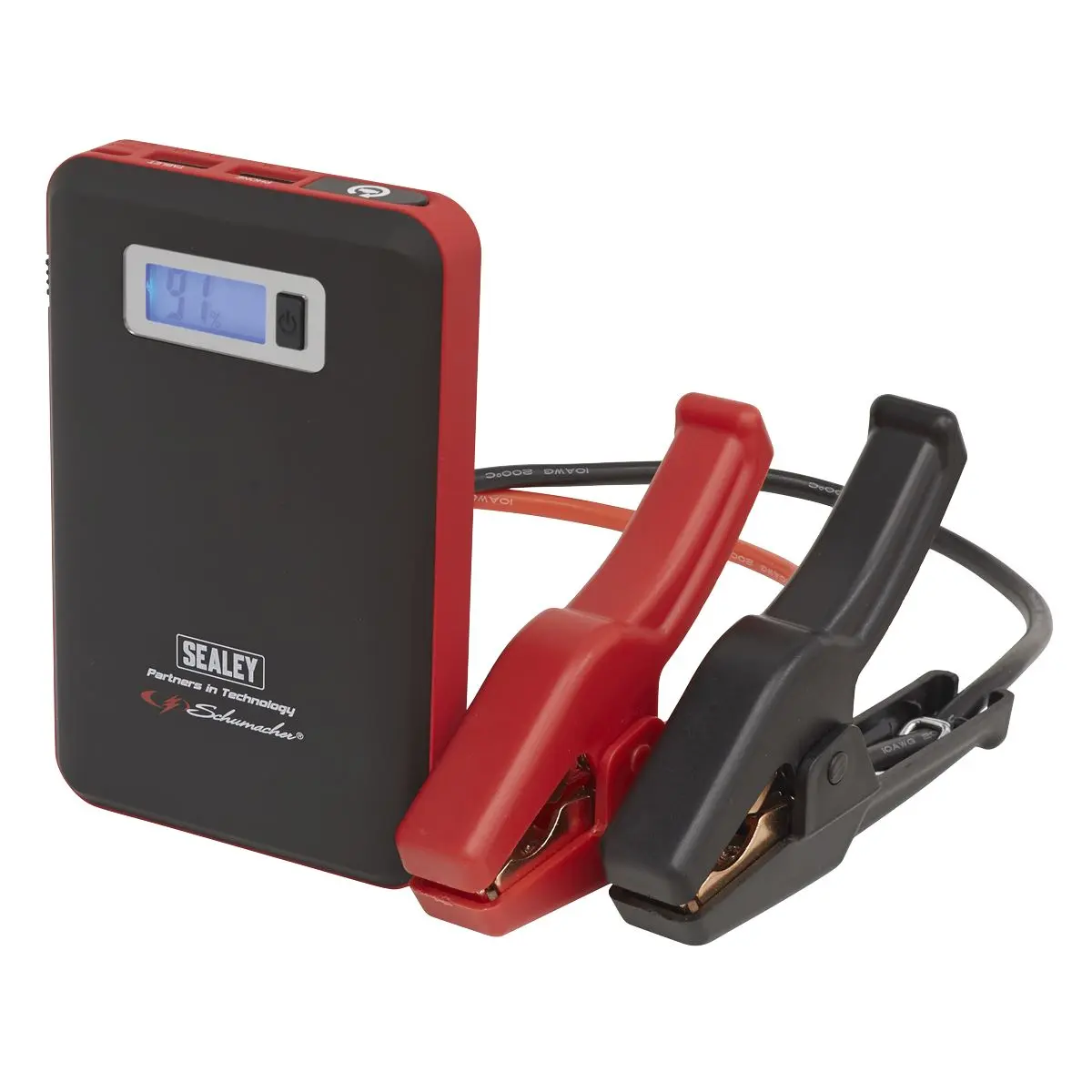 Sealey Schumacher 400A Lithium-Ion (LICOO2) Jump Starter Power Pack Compact - Image 2