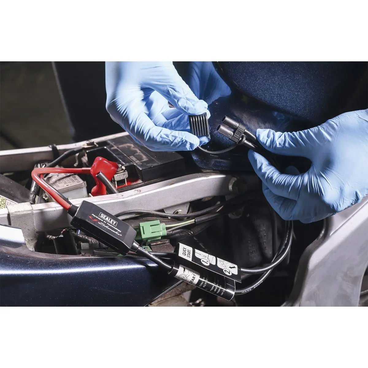 Sealey Jump Start Watertight Hardwired for Sealey Compact Lithium Power Packs - Image 2