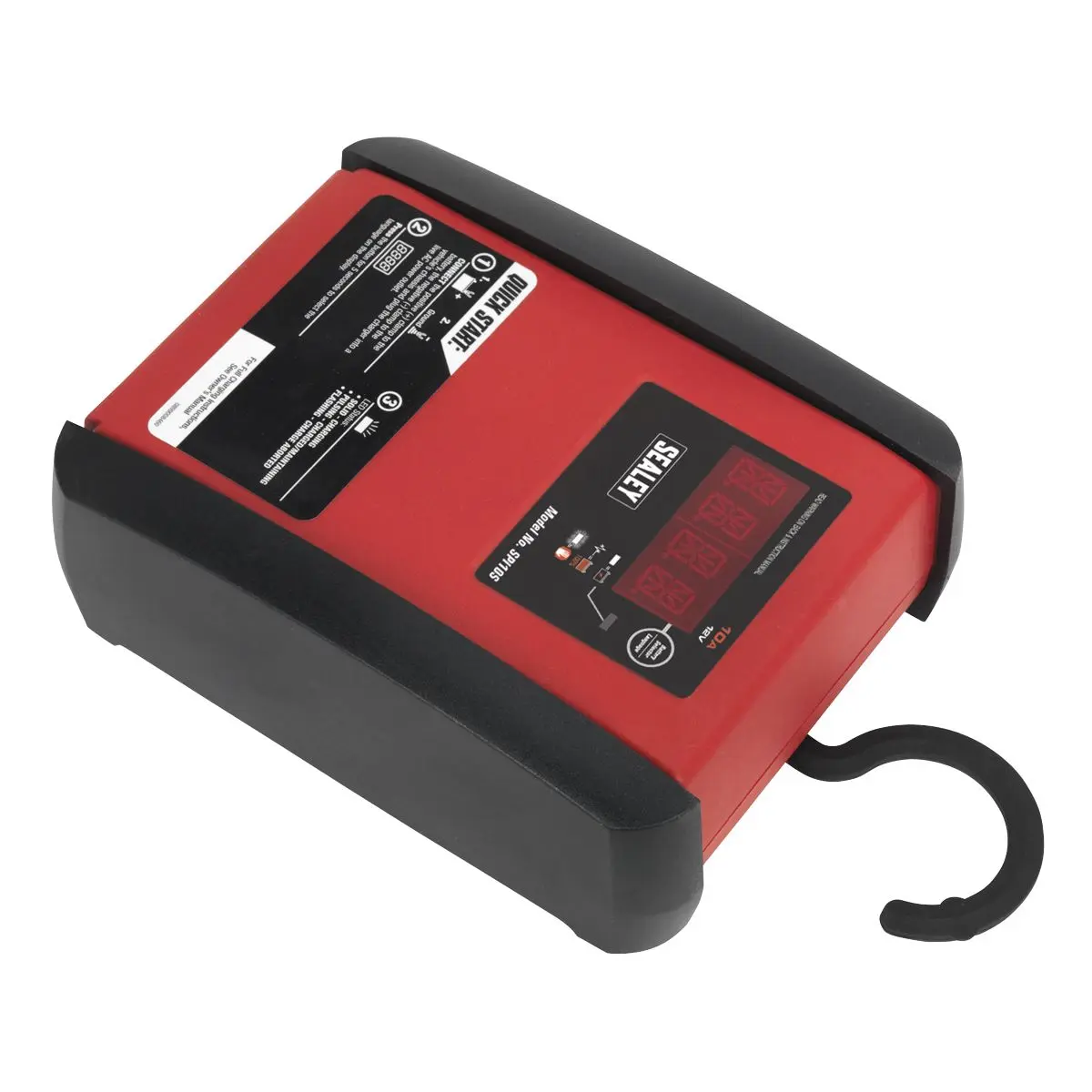 Sealey Intelligent Speed Charge Battery Charger/Maintainer 10A 12V - Image 3