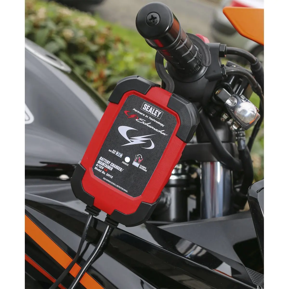 Sealey Schumacher Schumacher® Intelligent Speed Charge Battery Charger/Maintainer 1A 6/12V - Image 3