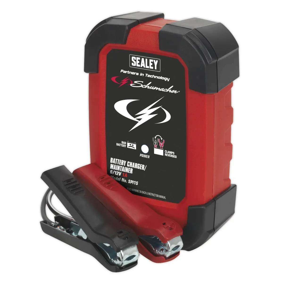 Sealey Schumacher Schumacher® Intelligent Speed Charge Battery Charger/Maintainer 1A 6/12V - Image 8