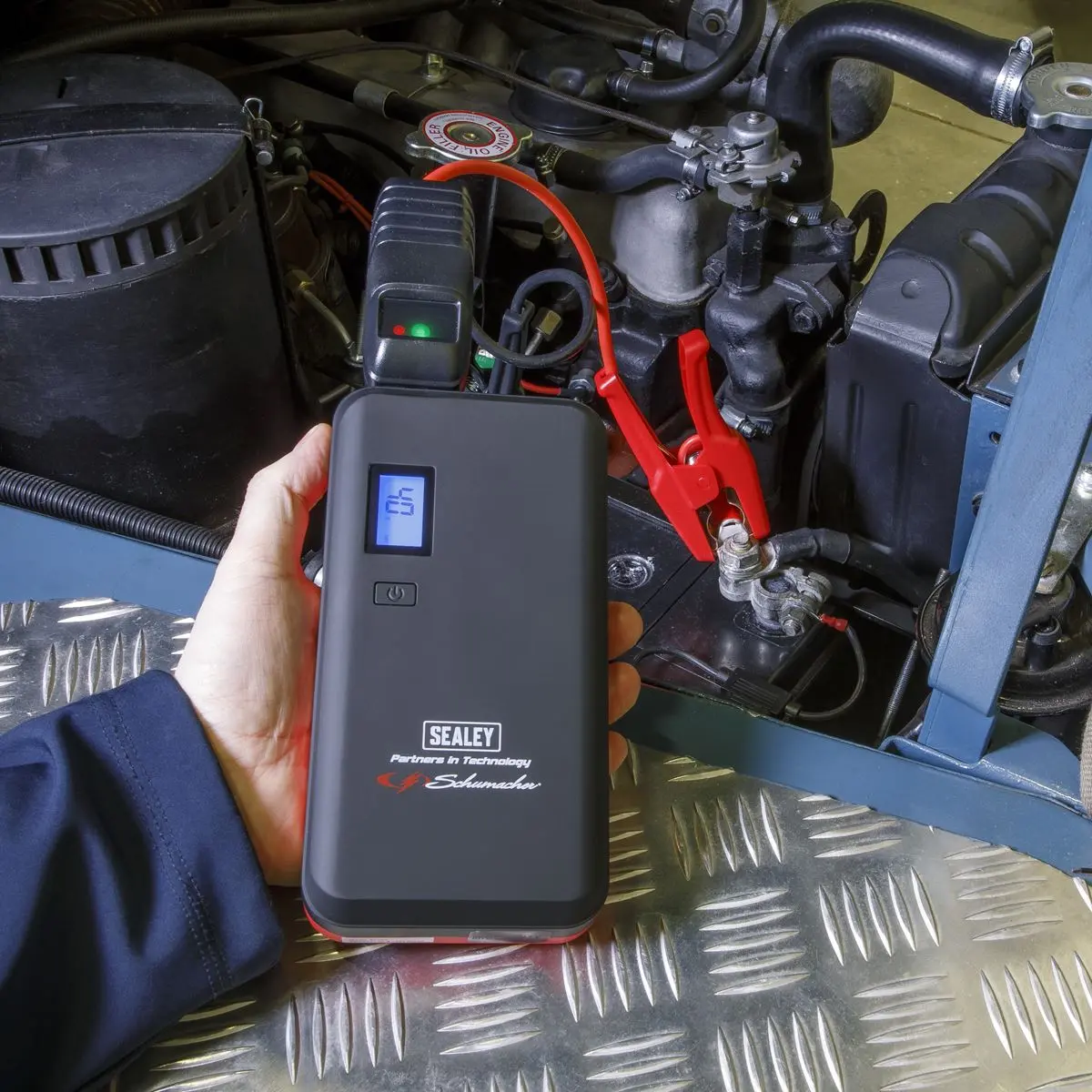 Sealey Schumacher Schumacher® Jump Starter Lithium-ion Power Pack 1000A - Image 5