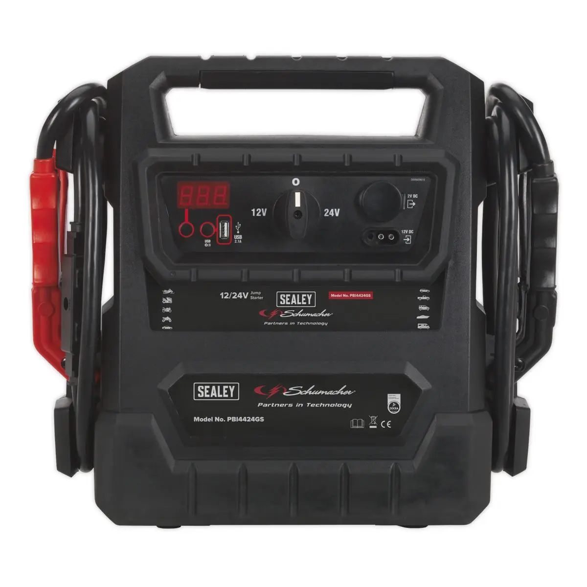 Sealey Schumacher Schumacher® RoadStart® Emergency Jump Starter 12/24V 4600 Peak Amps - DEKRA Approved - Image 3