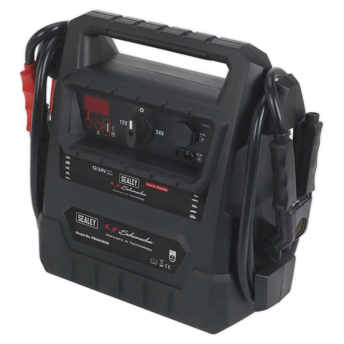 Sealey Schumacher Schumacher® RoadStart® Emergency Jump Starter 12/24V 4600 Peak Amps - DEKRA Approved - Image 5