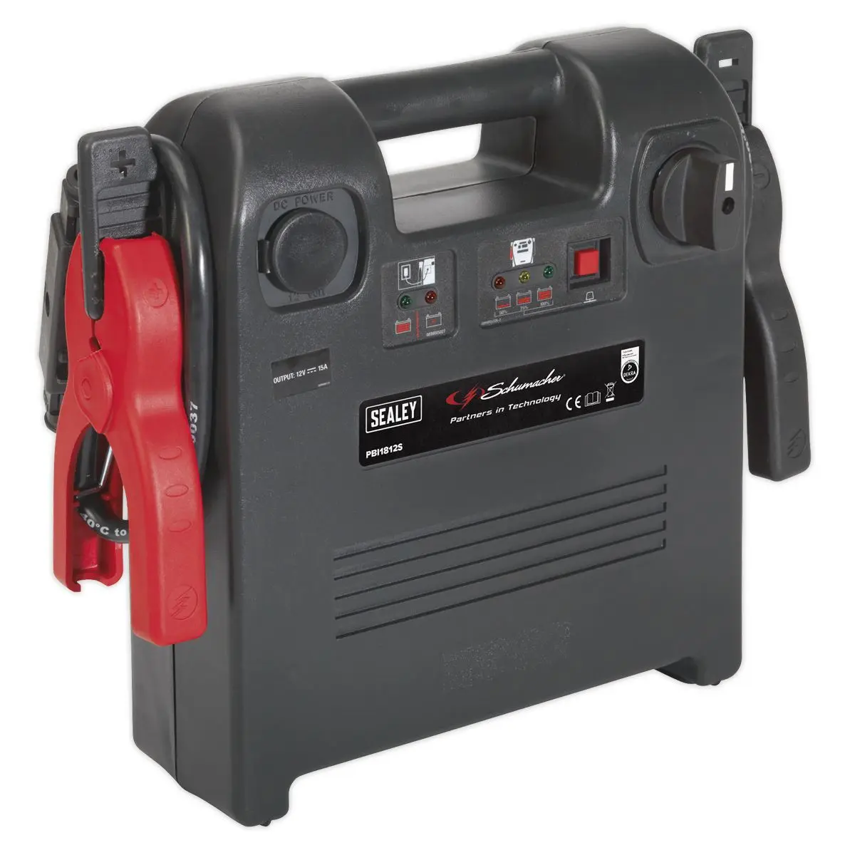 Sealey Schumacher Schumacher® RoadStart® Emergency Jump Starter 12V 1700 Peak Amps DEKRA Approved - Image 8