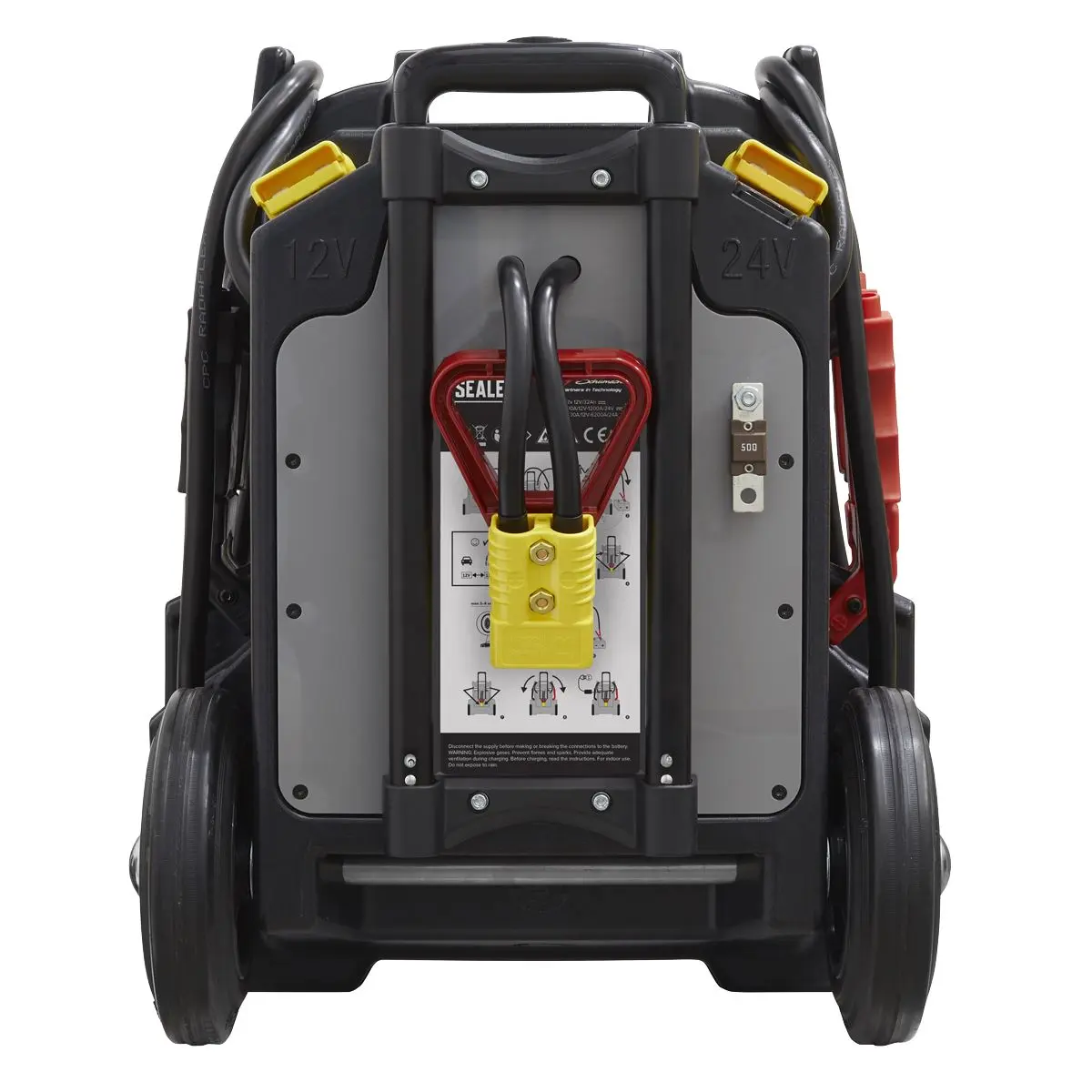 Sealey Schumacher Schumacher® Wheeled RoadStart® Emergency Jump Starter 12/24V 1500hp - Image 5