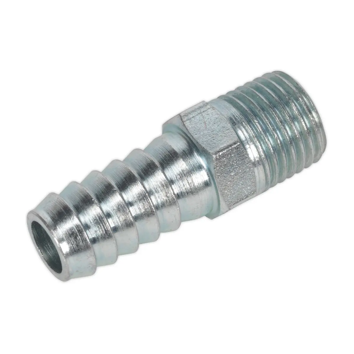 PCL Screwed Tailpiece Male 1/4"BSPT - 3/8" Hose Pack of 5 - Image 5