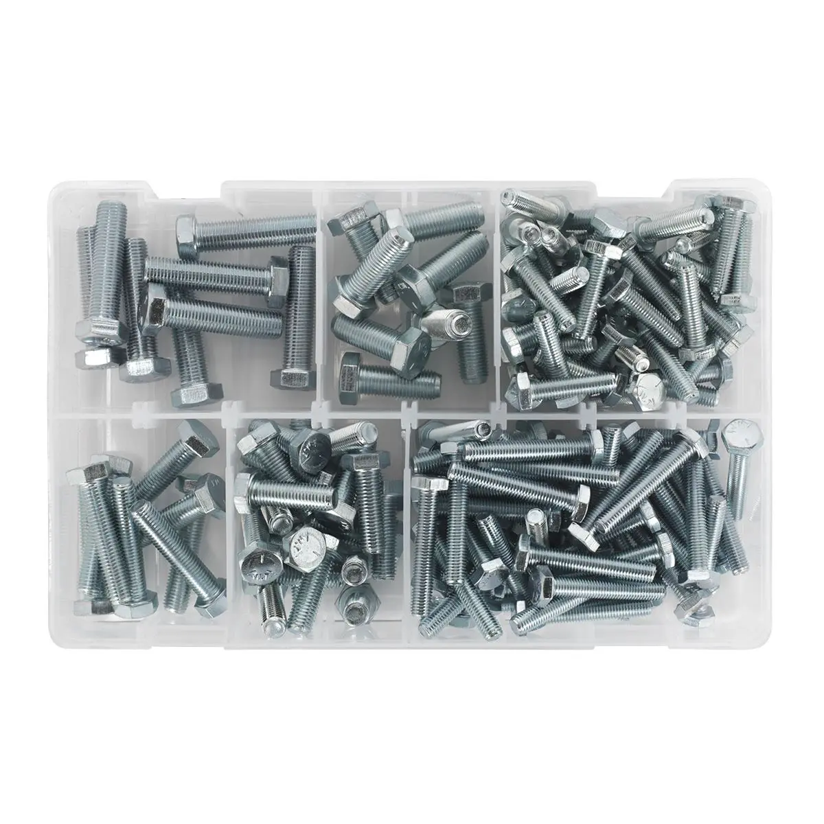 Sealey Setscrew Assortment 144pc 1/4"-3/8"UNF - Image 3