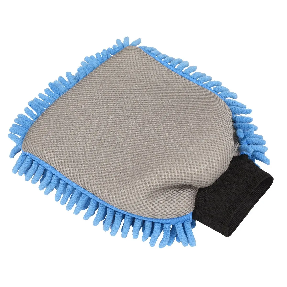 Sealey Shaggy Microfibre Mitt 2-in-1 - Image 4