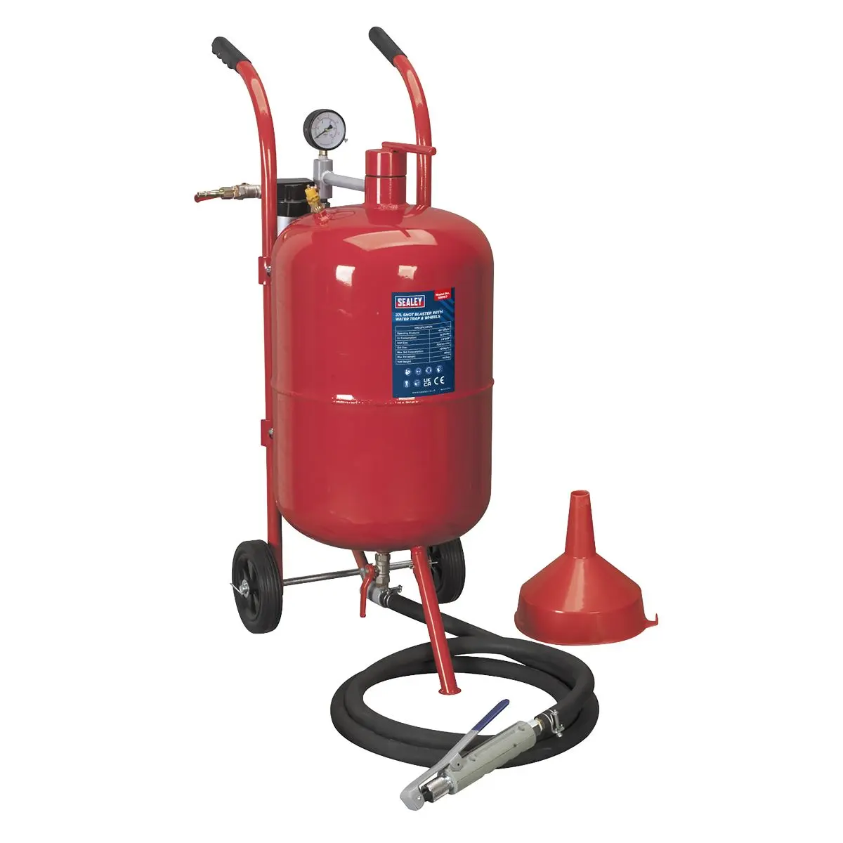 Sealey Shot & Soda Blasting Kit - Image 5