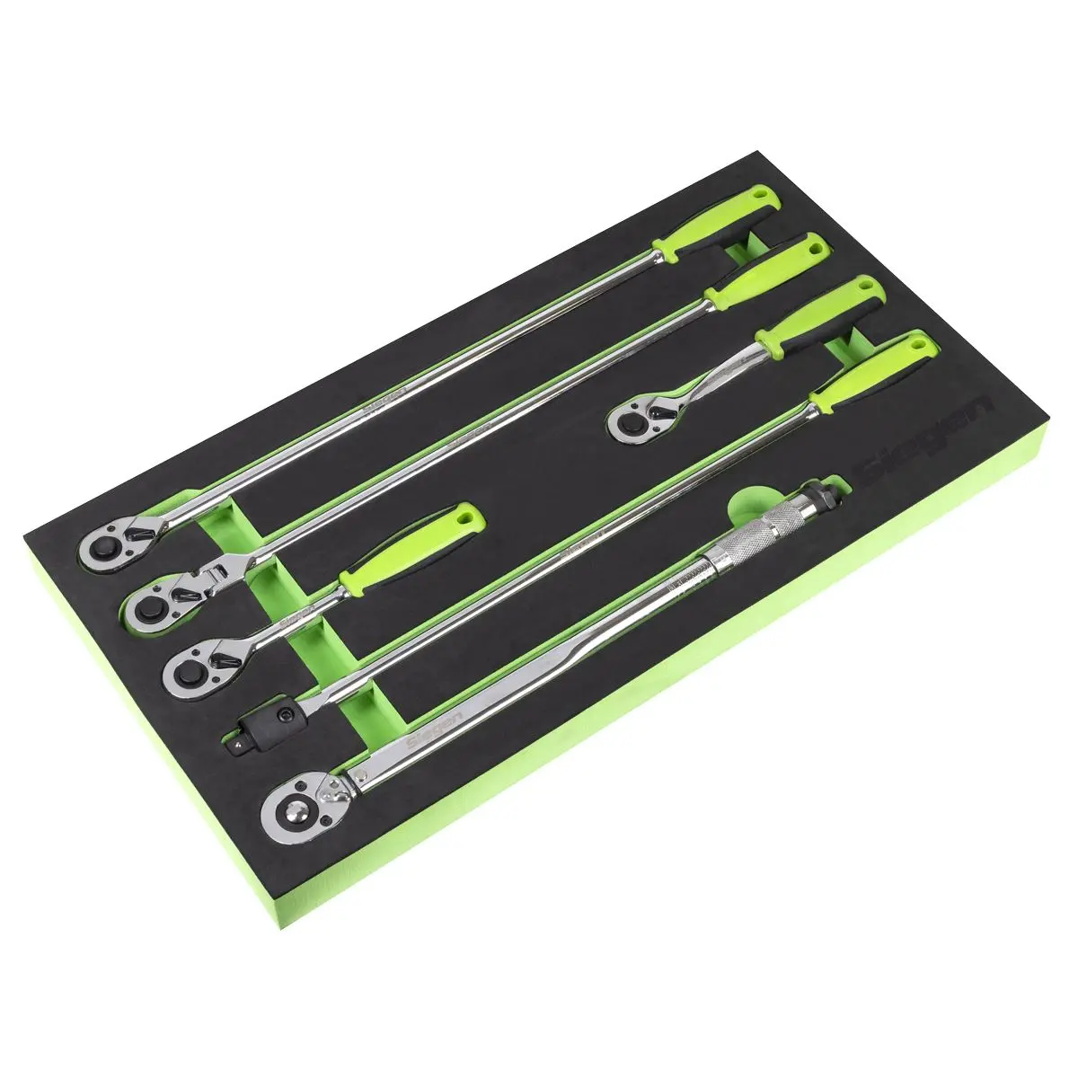 Sealey Siegen Ratchet Wrench, Breaker Bar & Torque Wrench Set 1/2"Sq Drive 6pc
