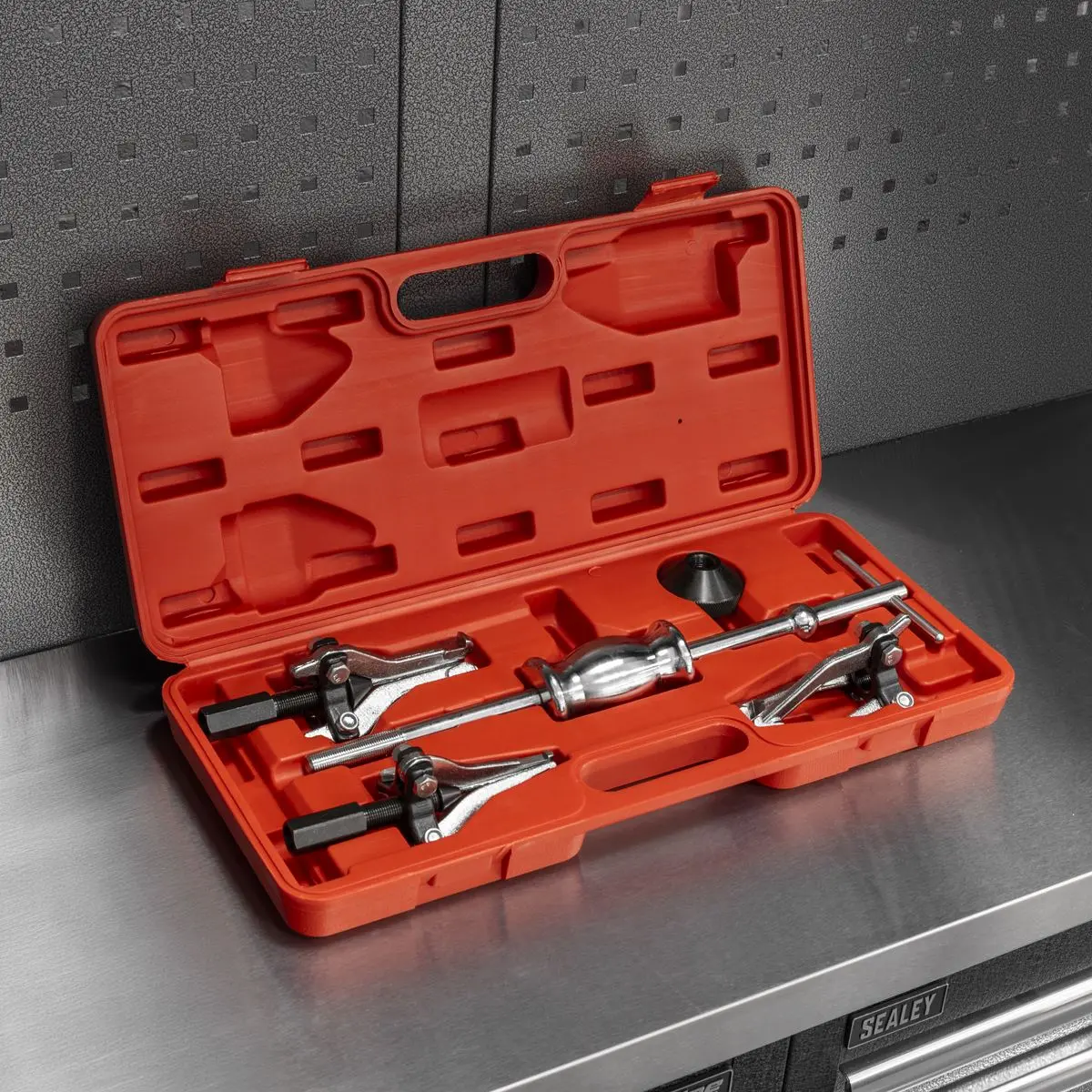Sealey Slide Hammer Gear/Bearing Puller Set 5pc - Image 6