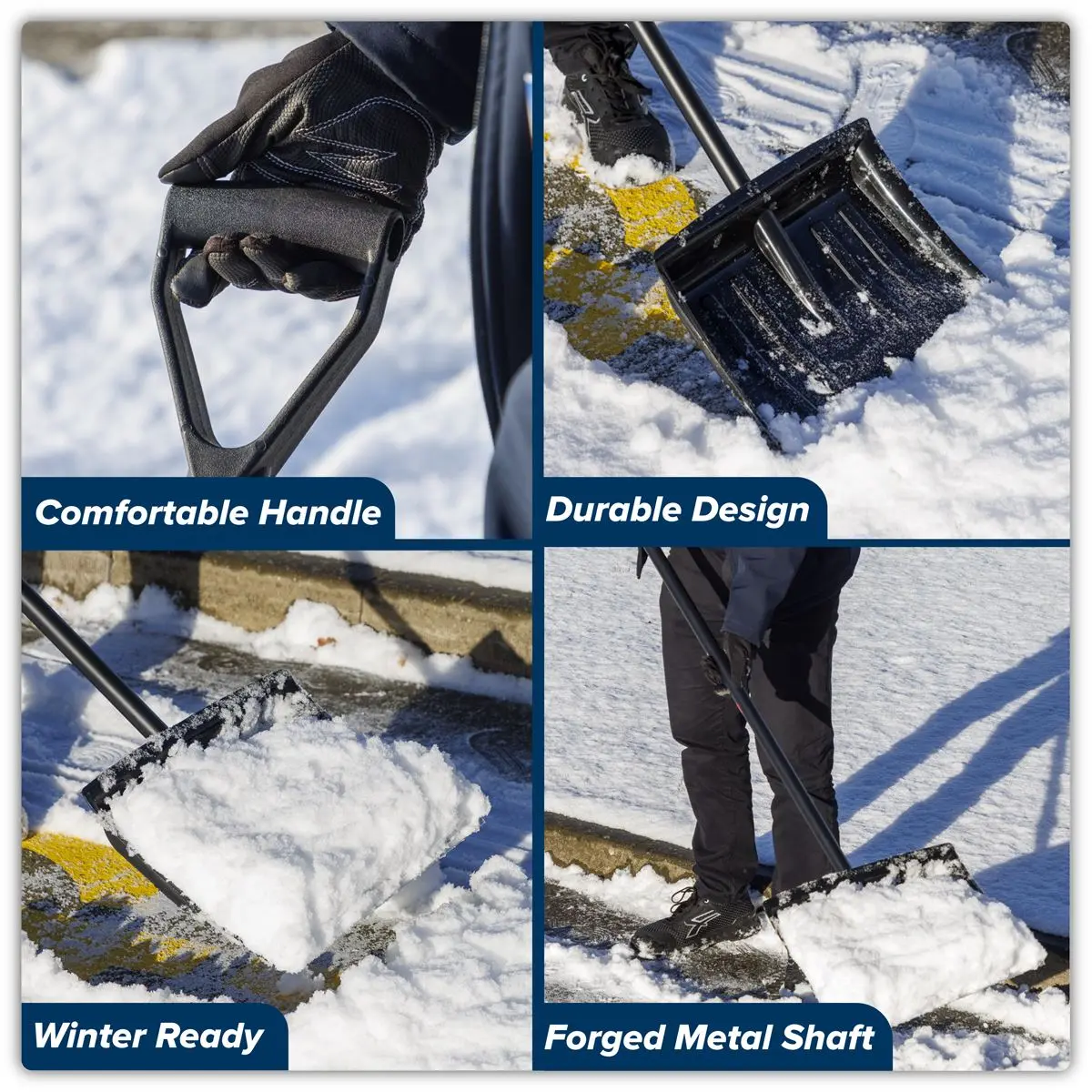 Sealey Snow Shovel 395mm - Image 3