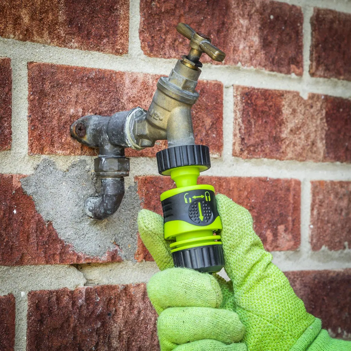 Sealey Soft-Touch Hose Connector with Lock 1/2" - 5/8 - Image 4
