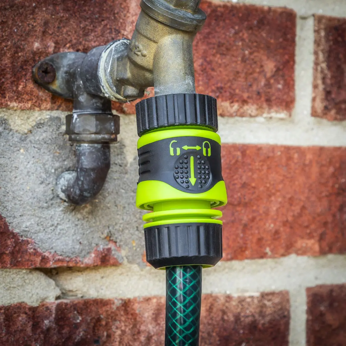 Sealey Soft Touch Hose Connector With Water Stop & Lock 1/2"-5/8 - Image 8