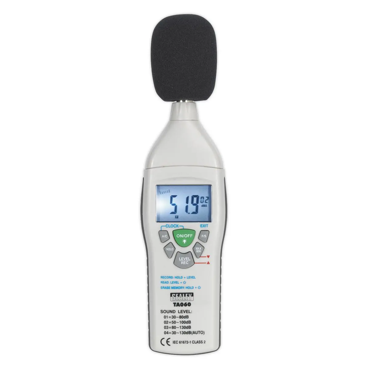 Sealey Sound Level Meter - Image 6