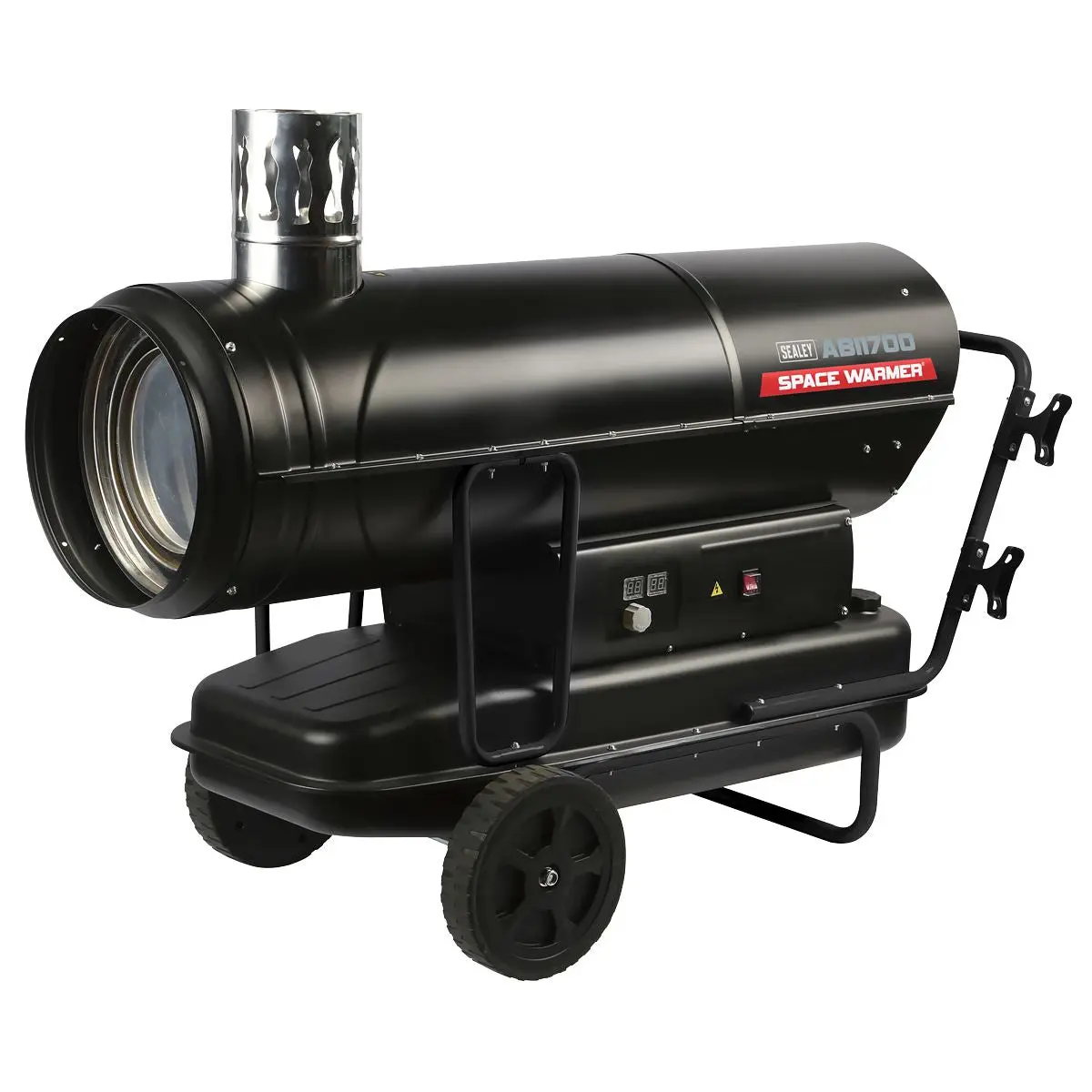 Sealey Space Warmer® Indirect Kerosene/Diesel Heater 170,000Btu/hr with 5M Ducting - Image 2