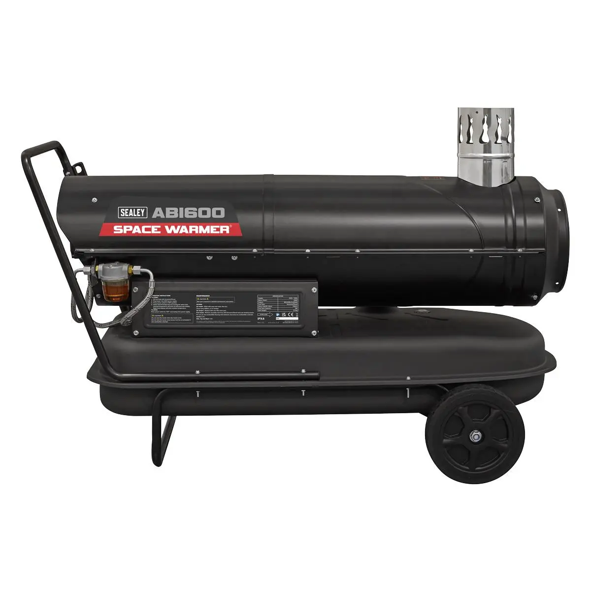 Sealey Space Warmer® Indirect Kerosene/Diesel Heater 68,000Btu/hr with 5M Ducting - Image 5