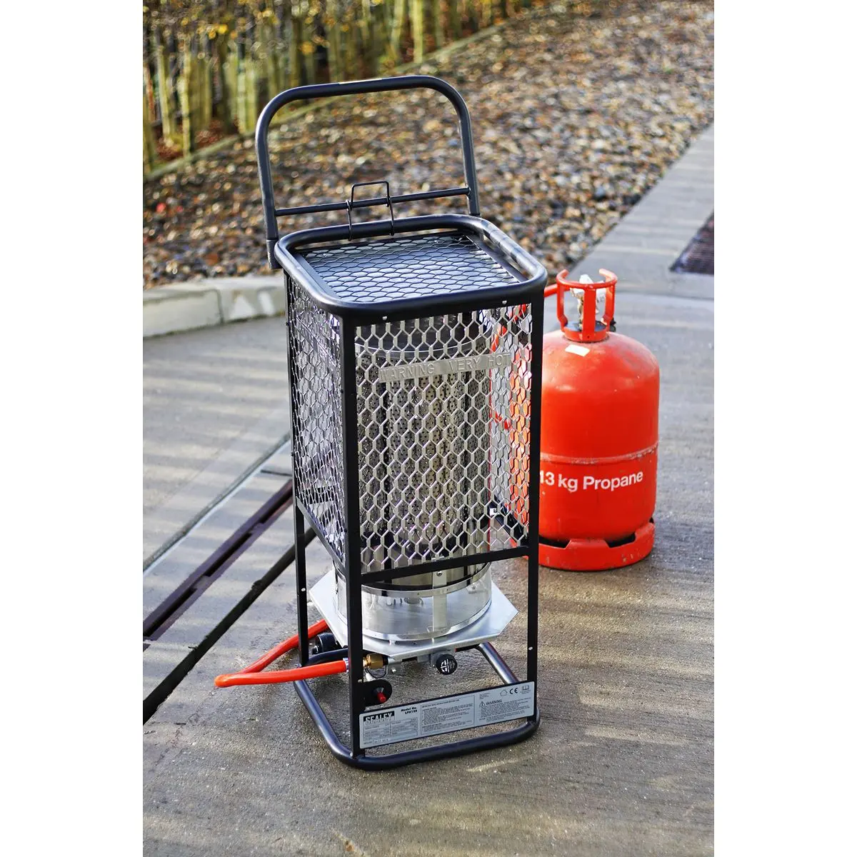 Sealey Space Warmer® Industrial Propane Heater 125,000Btu/hr - Image 6