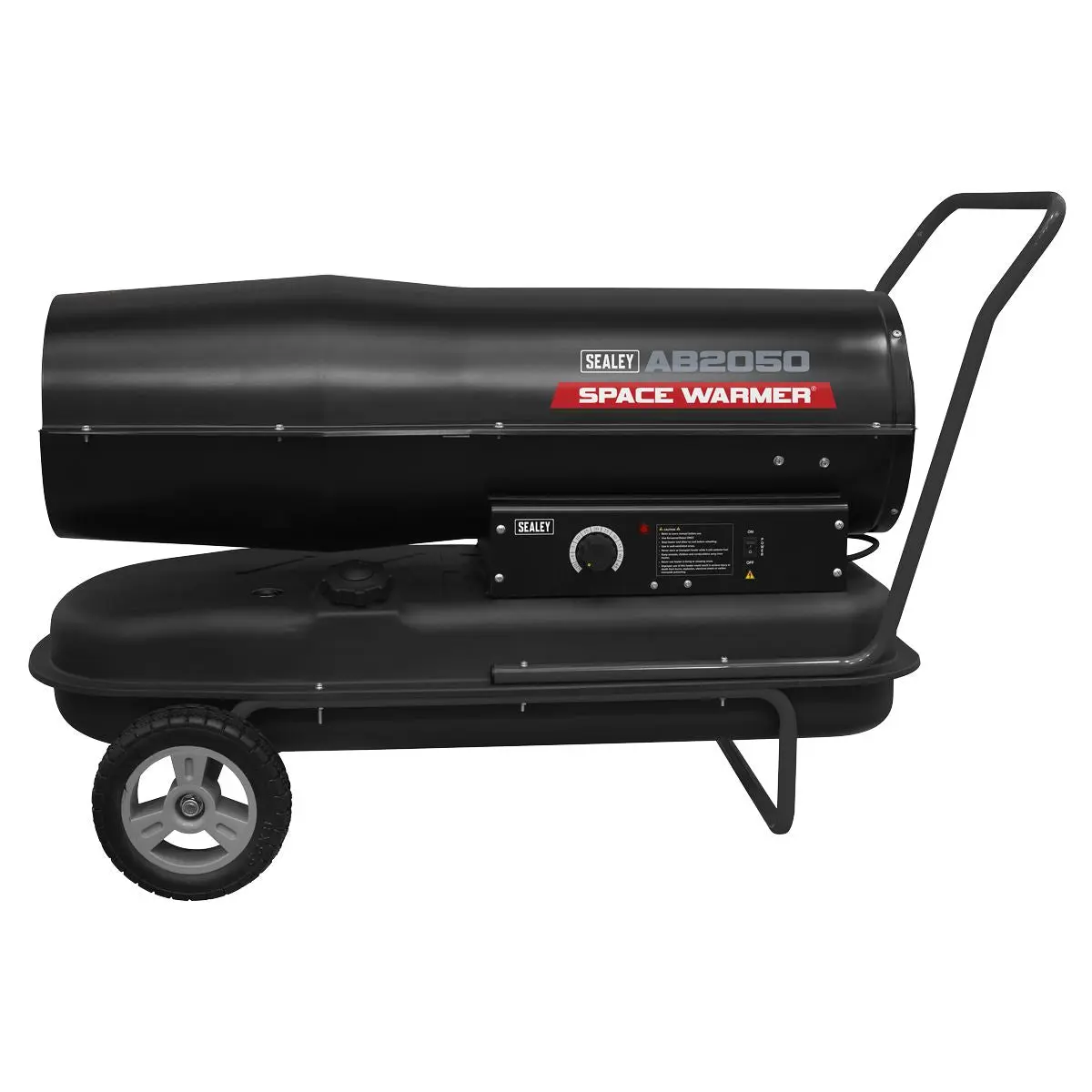 Sealey Space Warmer® Kerosene/Diesel Heater 205,000Btu/hr with Wheels - Image 6