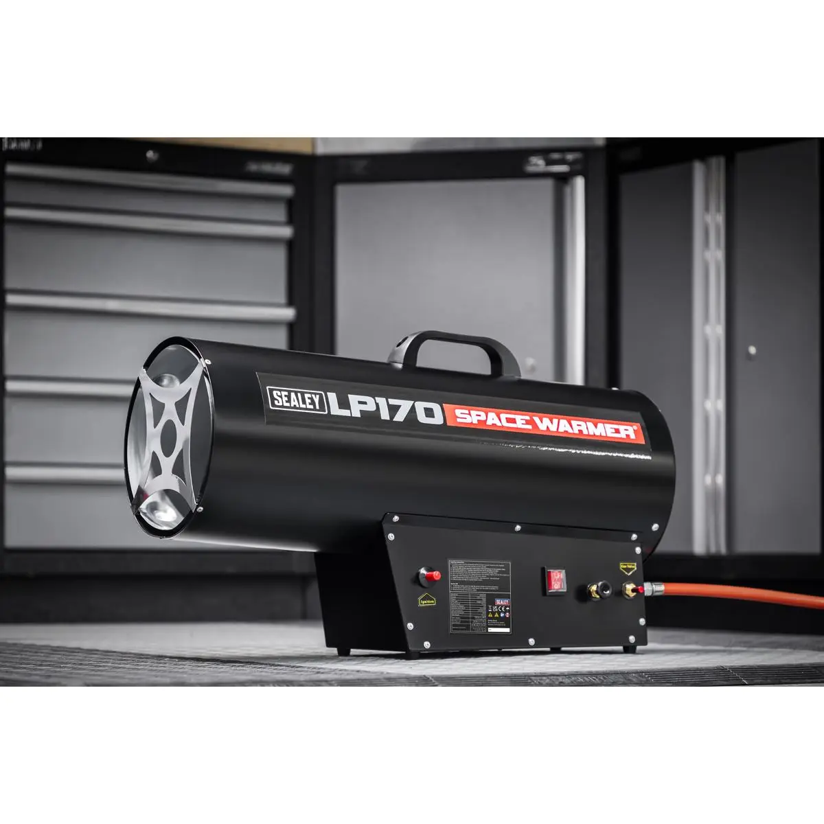 Sealey Space Warmer® Propane Heater 102,000-170,000Btu/hr (30-50kW) - Image 5