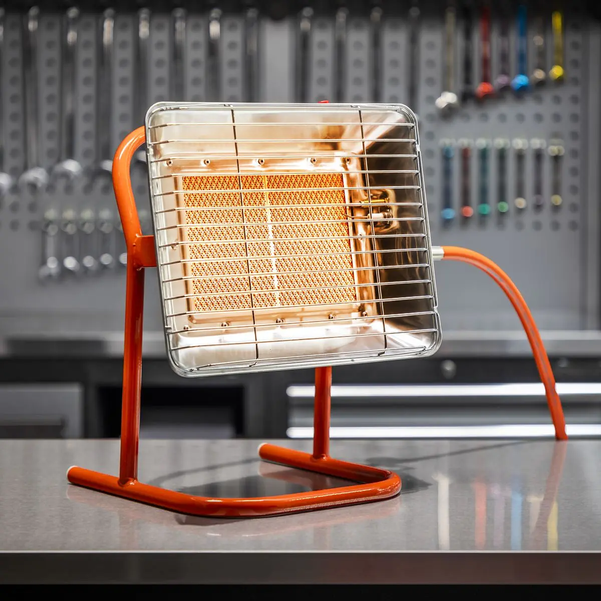 Sealey Space Warmer® Propane Heater with Stand 10,250-15,354Btu/hr - Image 9