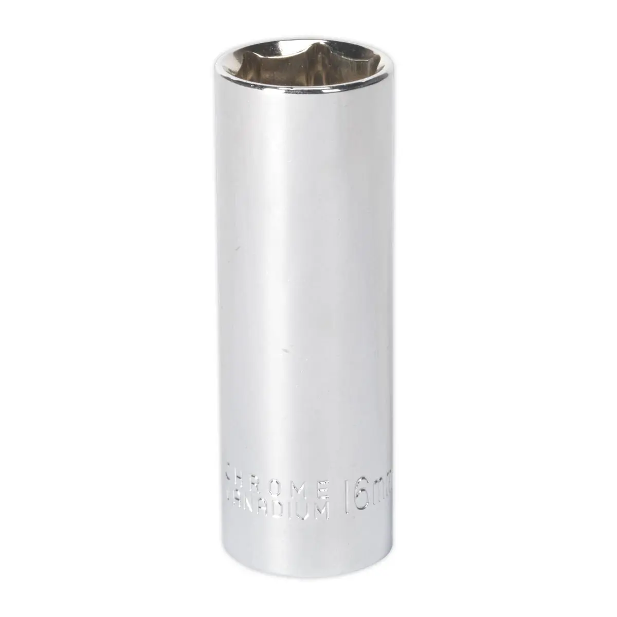 Sealey Spark Plug Socket 16mm 1/2"Sq Drive Magnetic