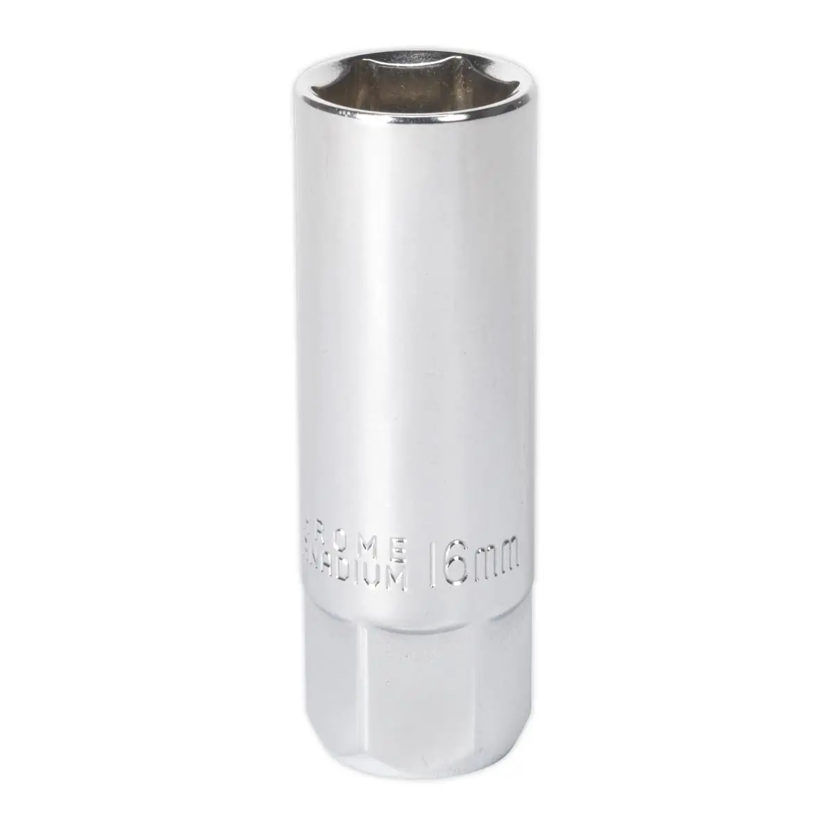 Sealey Spark Plug Socket 16mm 3/8"Sq Drive - Magnetic