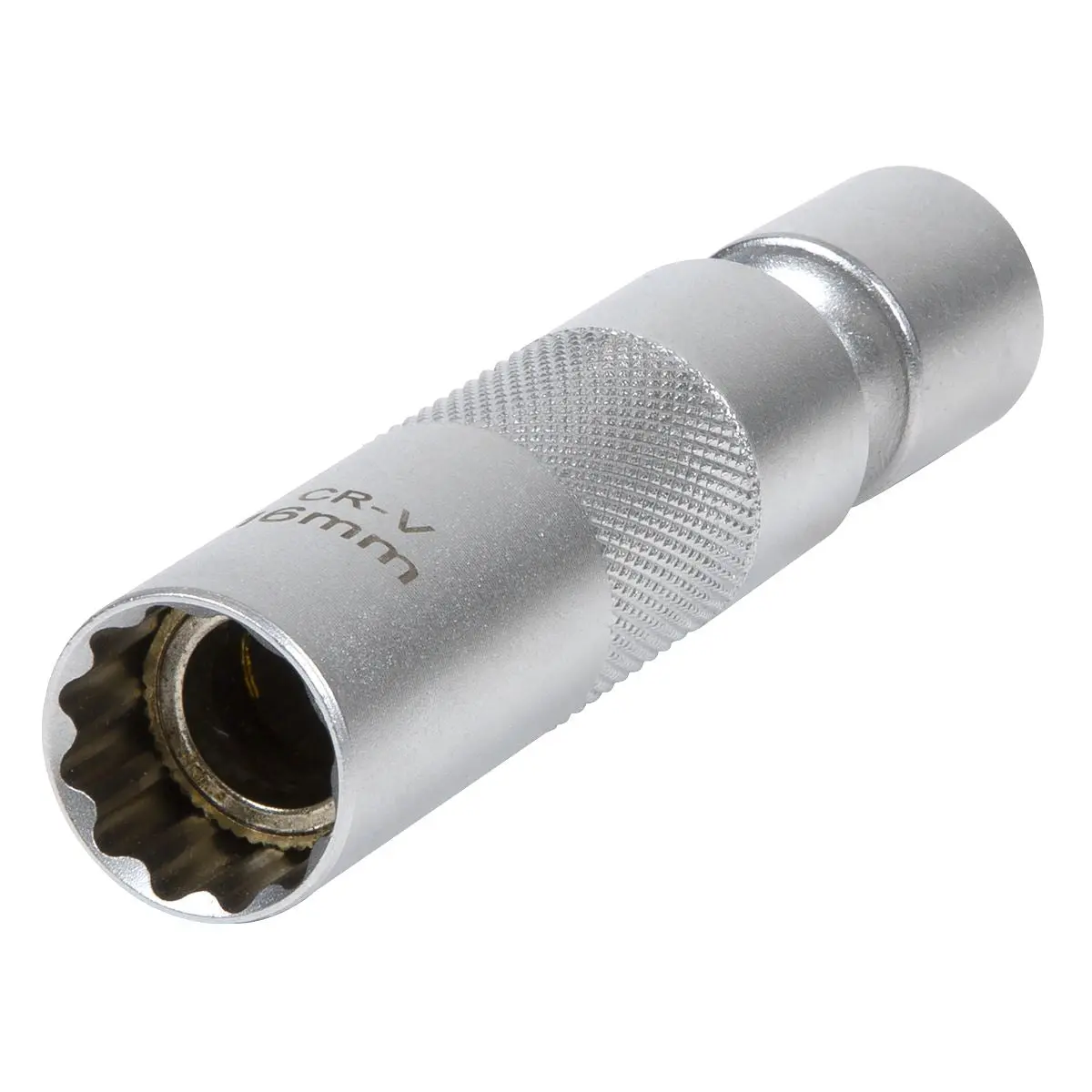 Sealey Spark Plug Socket with Universal Joint 3/8"Sq Drive 12-Point 16mm - Image 5