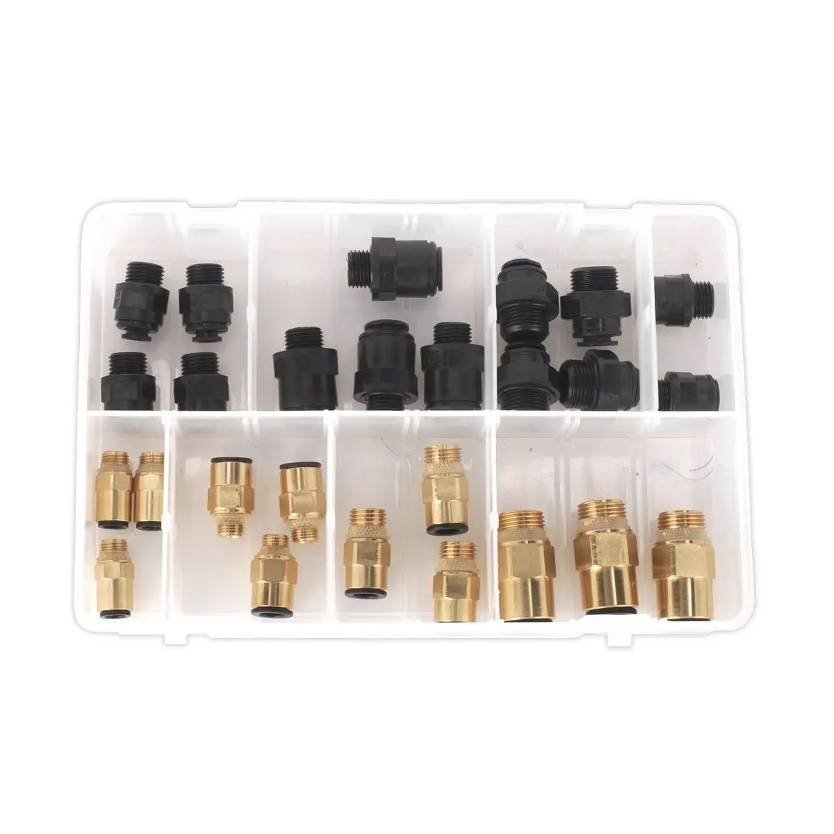 Sealey Speedfit® Thread Adaptor Assortment 30pc Metric & Imperial - Image 2
