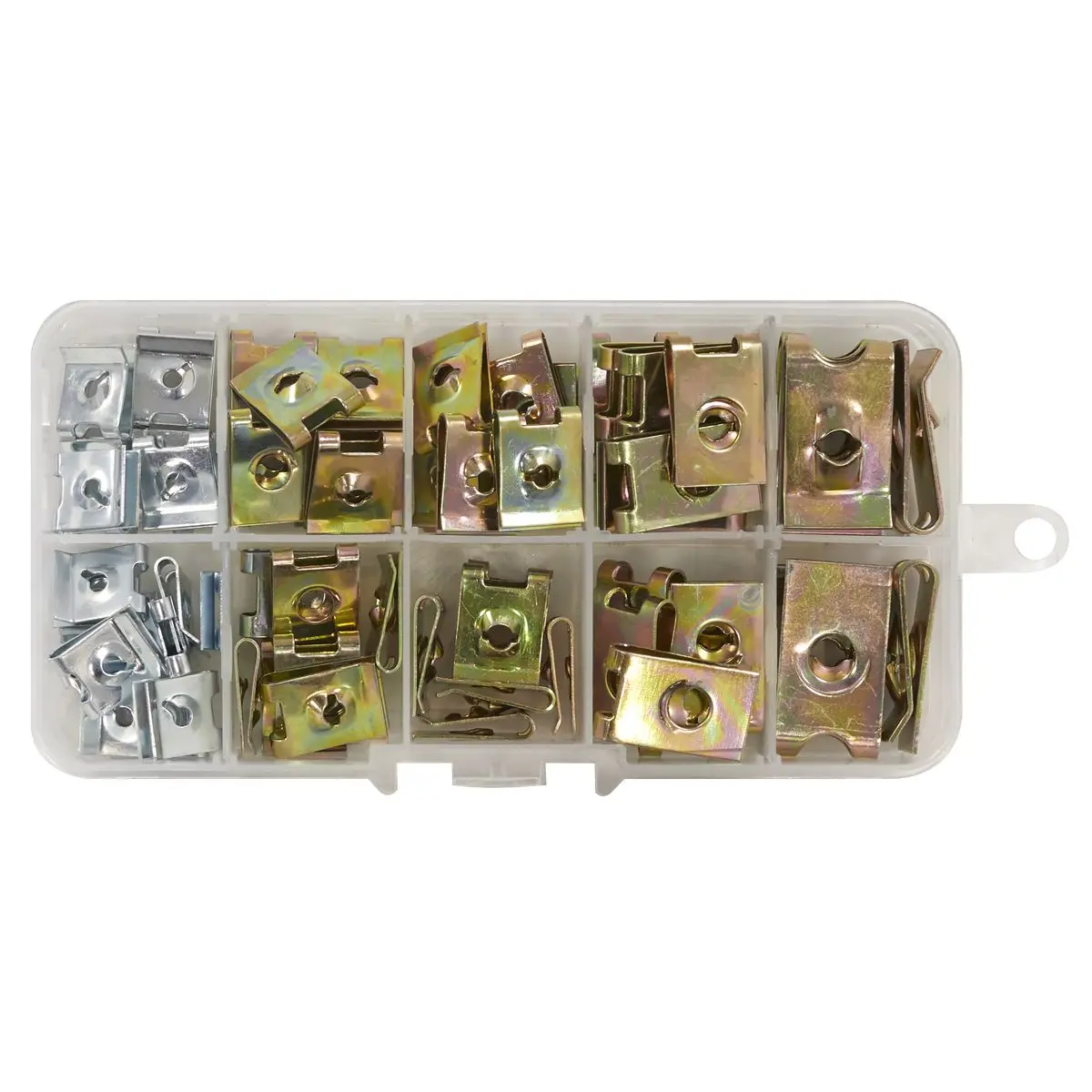 Sealey Spire Nut Assortment 74pc - Image 3