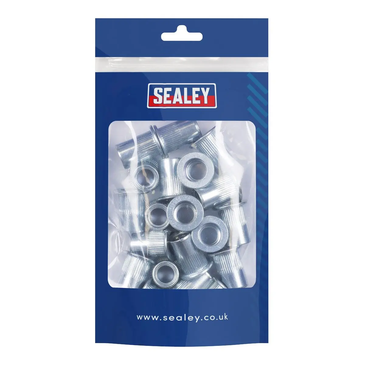 Sealey Splined Threaded Insert (Rivet Nut) M12 - 25pcs - Image 3
