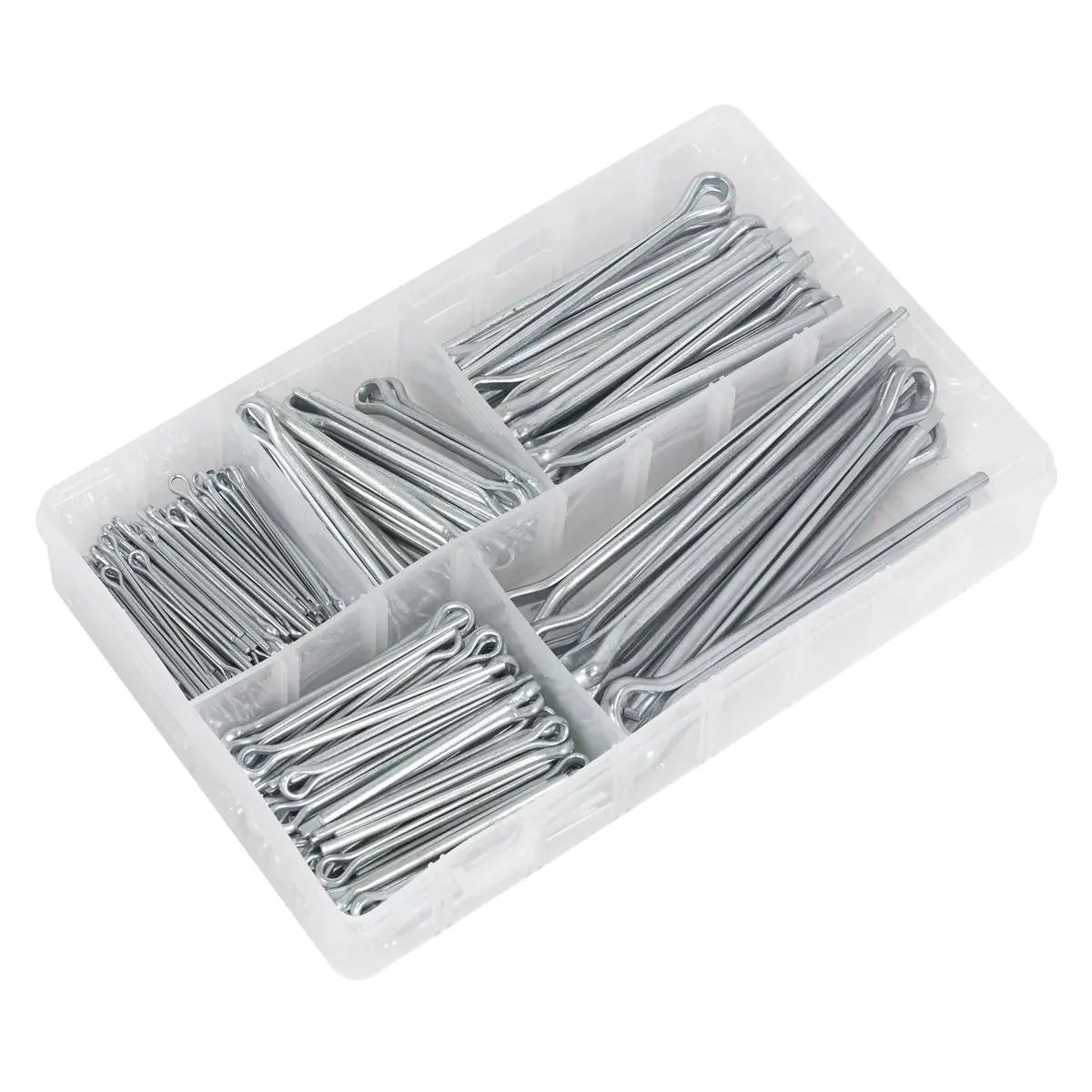Sealey Split Pin Assortment 230pc Large Sizes Metric & Imperial - Image 5