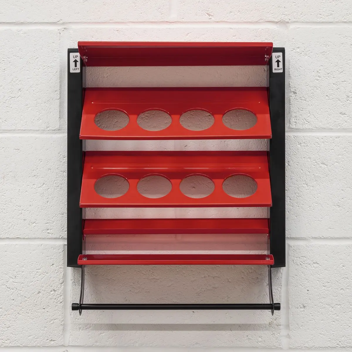 Sealey Spray Can Storage Rack with 8 Can Holders - Image 2