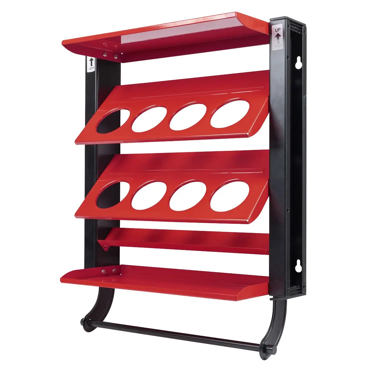 Sealey Spray Can Storage Rack with 8 Can Holders - Image 3