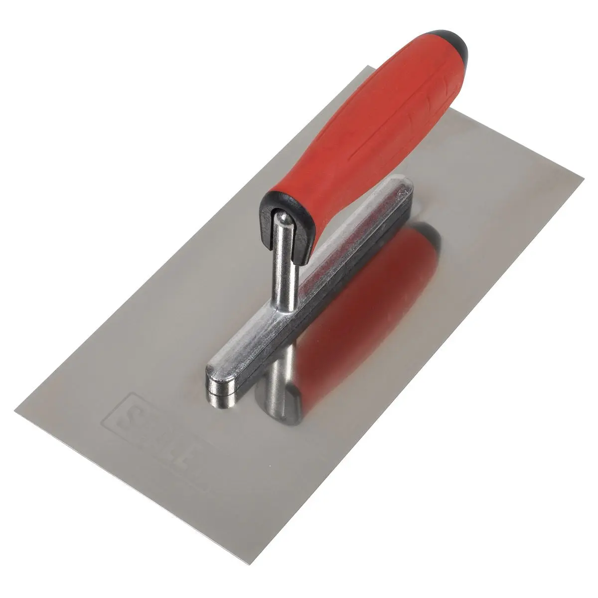 Sealey Stainless Steel 270mm Plastering Trowel - Rubber Handle - Image 3