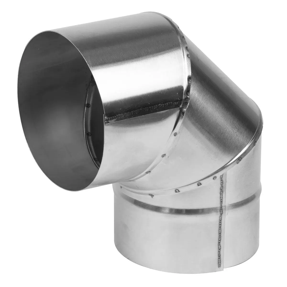 Sealey Stainless Steel Exhaust Flue 90° Bend for ABI600 & ABI1000 120mm