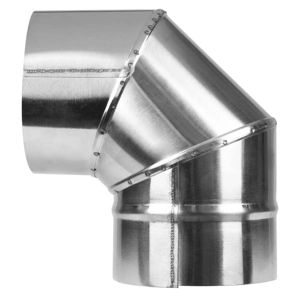 Sealey Stainless Steel Exhaust Flue 90° Bend for ABI600 & ABI1000 120mm - Image 3