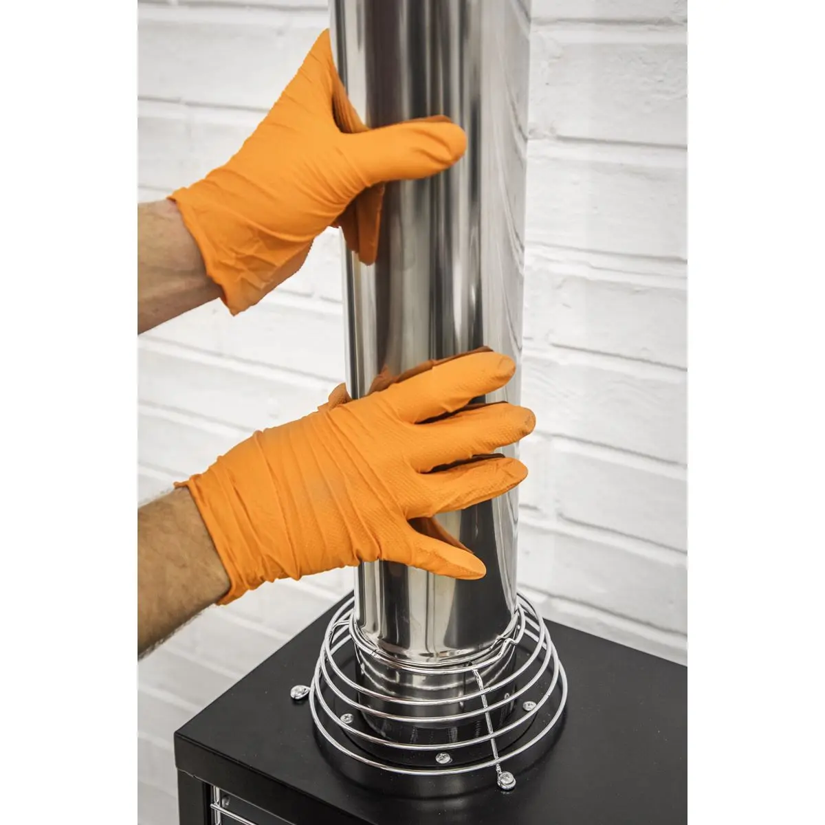 Sealey Stainless Steel Exhaust/Flue Extension Pipe for IR13/IR16 Ø100mm - 1000mm - Image 3