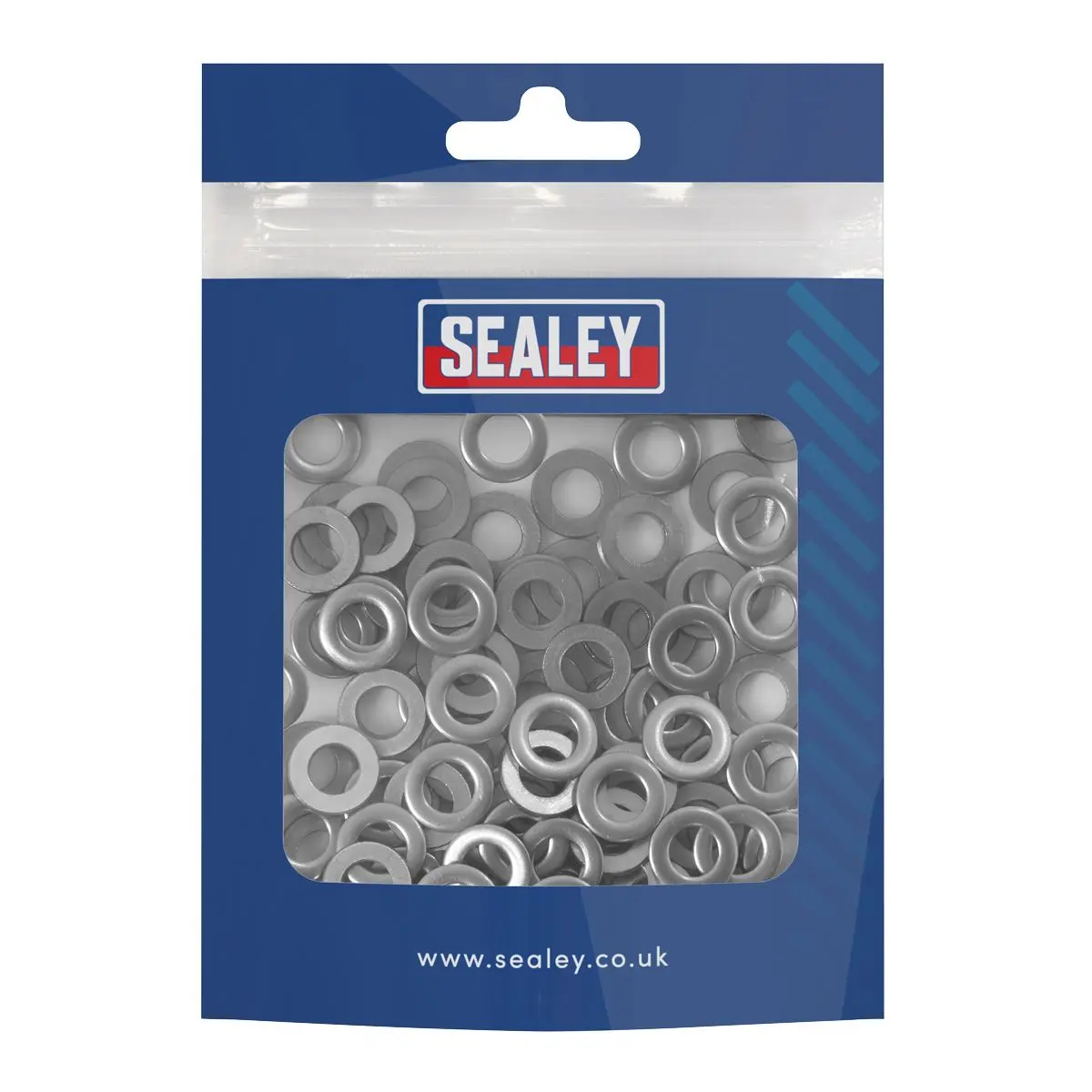 Sealey Stainless Steel Flat Washer Din 125 – M6 - Pack of 100