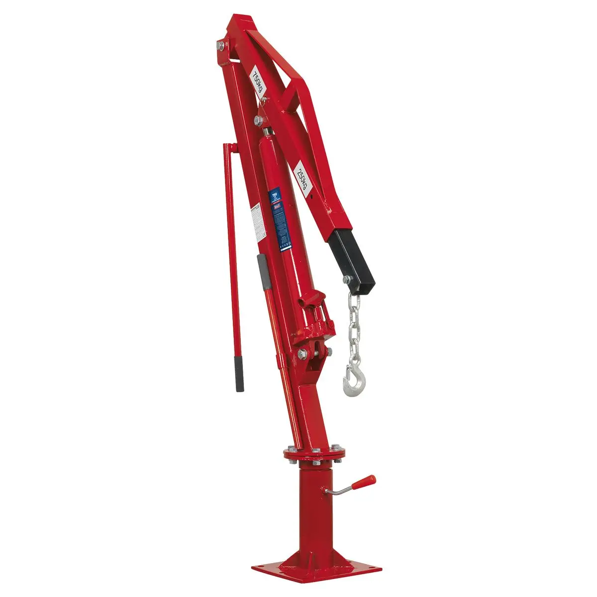 Sealey Static Mounted Crane 750kg - Image 2